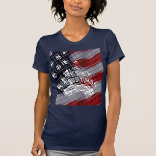USA Christmas: A Festive Celebration of Freedom T-Shirt
