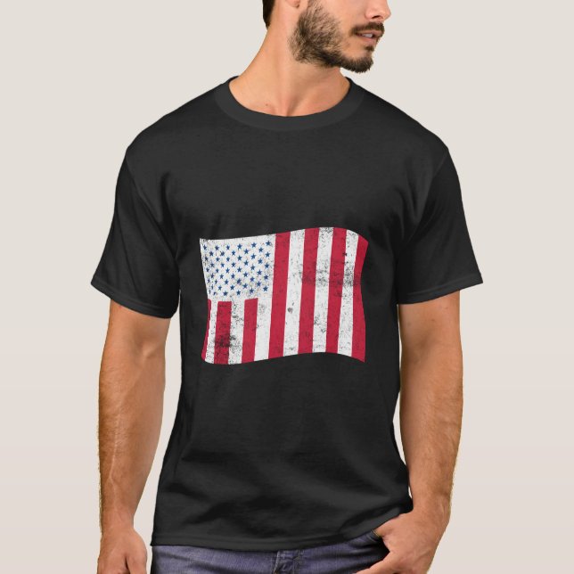 Usa Civil Flag Of Peacetime Â€“ American States T-Shirt (Front)