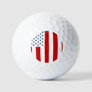 USA Civil Flag of Peacetime Golf Balls