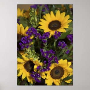 USA, close-up of bridal flower arrangement, Poster