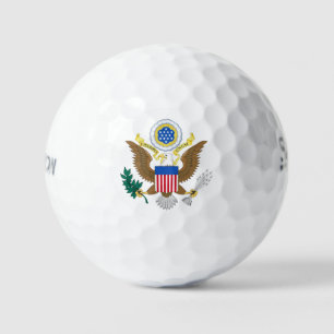 USA Coat Of Arms ssf gbcnt Golf Balls