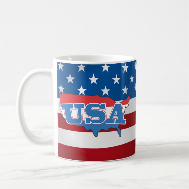 USA COFFEE MUG (Left)