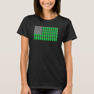 USA College Party Game Spring Break Beer Pong 2 T-Shirt