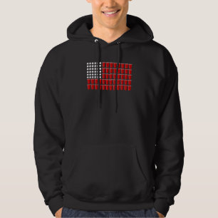 USA College Party Game Spring Break Beer Pong Hoodie