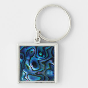 USA, Colorado, Lafayette. Abalone shell Key Ring