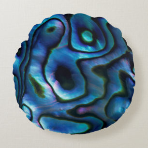 USA, Colorado, Lafayette. Abalone shell Round Cushion