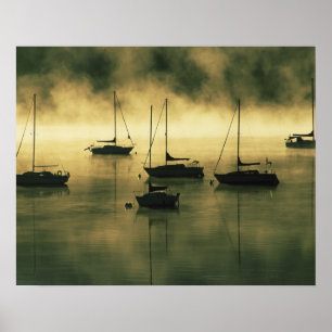 USA, Colorado, Lake Dillon. The early morning Poster