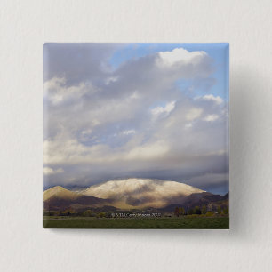 USA, Colorado, Magnificent mountain view 15 Cm Square Badge