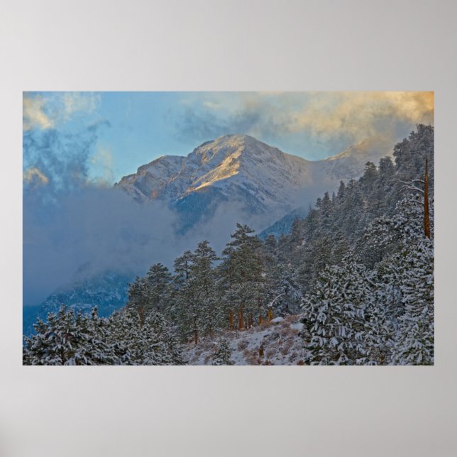 USA, Colorado, Mountains In Estes Park Poster (Front)