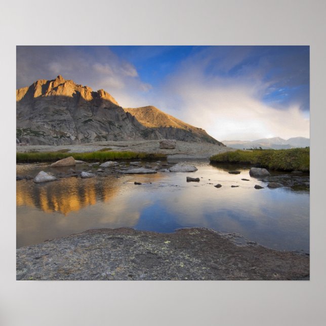 USA, Colorado, Rocky Mountain NP. Poster (Front)