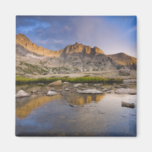 USA, Colorado, Rocky Mountain NP.  Storm clouds Magnet