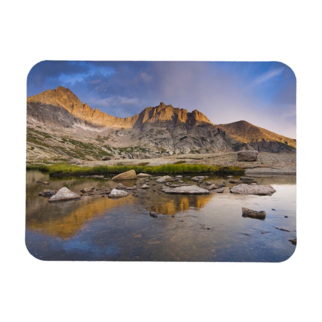 USA, Colorado, Rocky Mountain NP.  Storm clouds Magnet (Horizontal)