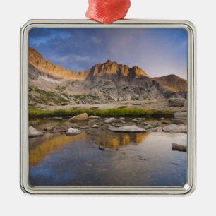 USA, Colorado, Rocky Mountain NP. Storm clouds Metal Tree Decoration