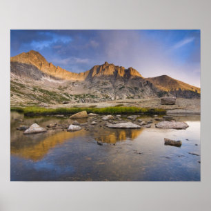 USA, Colorado, Rocky Mountain NP. Storm clouds Poster