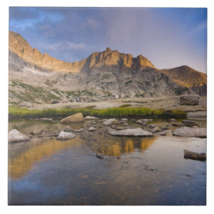 USA, Colorado, Rocky Mountain NP. Storm clouds Tile