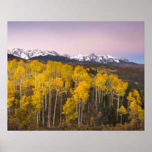 USA, Colorado, Rocky Mountains. Dawn in the San Poster
