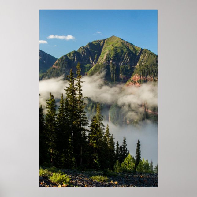 USA, Colorado, San Juan Mountains. Clearing Poster (Front)