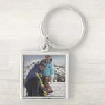 USA, Colorado, Telluride, Father and daughter Key Ring<br><div class="desc">AssetID: 119705098 / {db2stock} / USA,  Colorado,  Telluride,  Father and daughter</div>