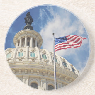 USA, Columbia, Washington DC, Capitol Building Coaster