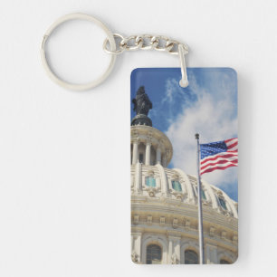 USA, Columbia, Washington DC, Capitol Building Key Ring
