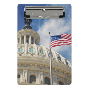 USA, Columbia, Washington DC, Capitol Building Mini Clipboard