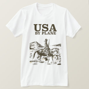 USA Cowboy Travel poster T-Shirt