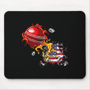 Usa Cricket Mouse Pad