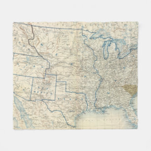 USA Dec 1860 Fleece Blanket
