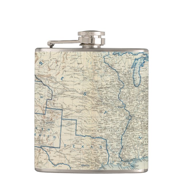 USA Dec 1860 Hip Flask (Front)