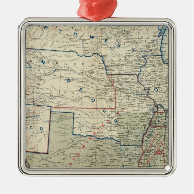 USA Dec 1862 Metal Tree Decoration (Front)