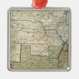 USA Dec 1863 Metal Tree Decoration