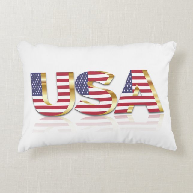 USA DECORATIVE CUSHION (Front)