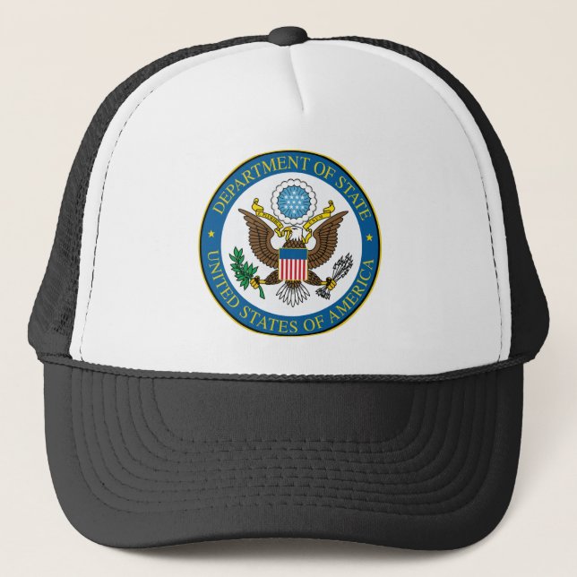 USA Department of state seal Trucker Hat (Front)