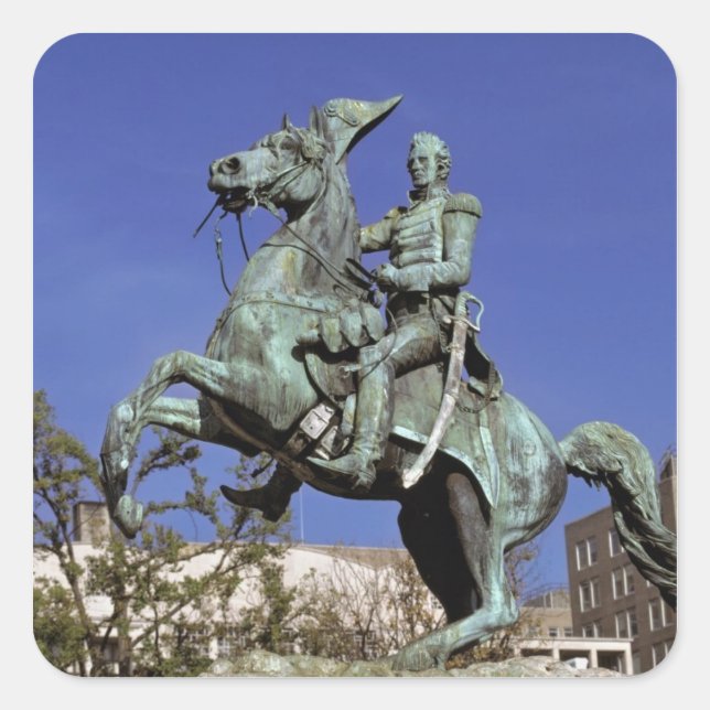 USA, District of Columbia. The triumphant, Square Sticker (Front)