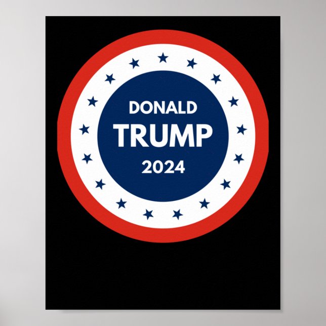Usa Donald Trump 2024  Poster (Front)