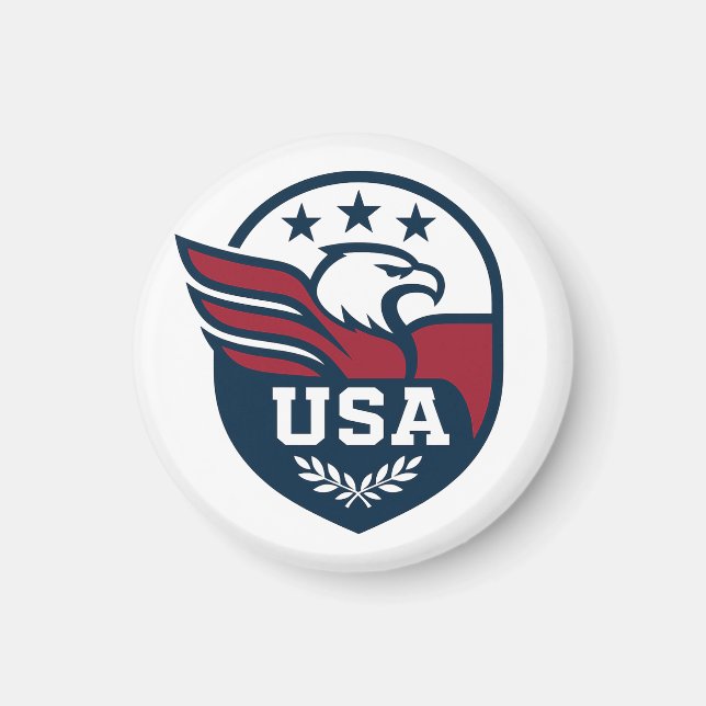 USA Eagle Crest Magnet (Front)