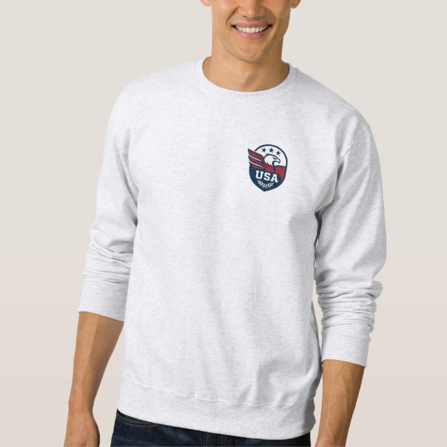USA Eagle Crest Sweatshirt (Front)