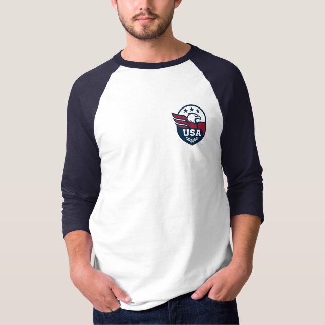 USA Eagle Crest T-Shirt (Front)
