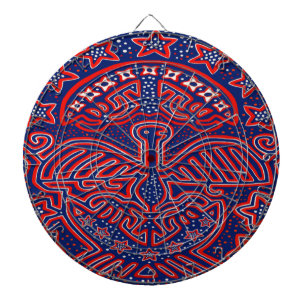 USA Eagle Democratic Patriot Dartboard
