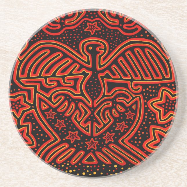 USA EAGLE PATRIOT - FIGHT FOR DEMOCRACY! COASTER (Front)