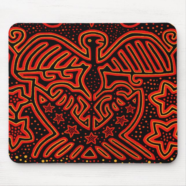 USA EAGLE PATRIOT - FIGHT FOR DEMOCRACY! MOUSE PAD (Front)