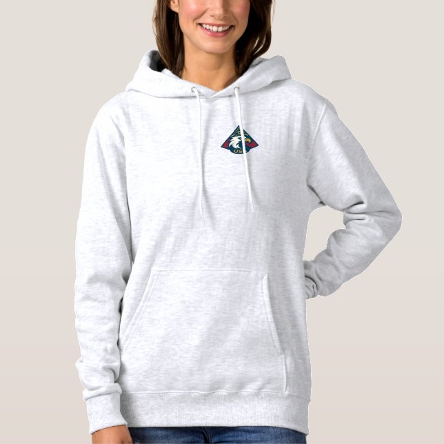 USA Eagle Pyramid Emblem — Eye of Providence Hoodie (Front)
