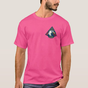 USA Eagle Pyramid Emblem — Eye of Providence T-Shirt
