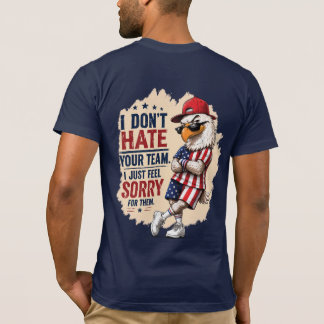 USA Eagle Rivalry Humour Soccer Fan T-shirt