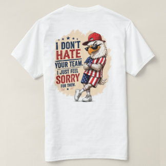 USA Eagle Rivalry Humour Soccer Fan Tee