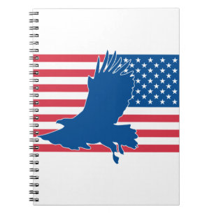 USA eagle Spiral Notebook