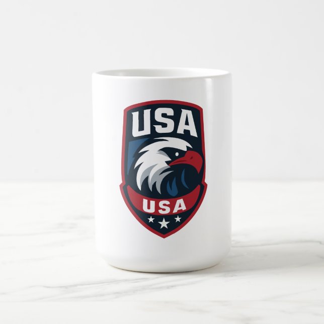 USA Eagle Sports Crest Coffee Mug (Center)