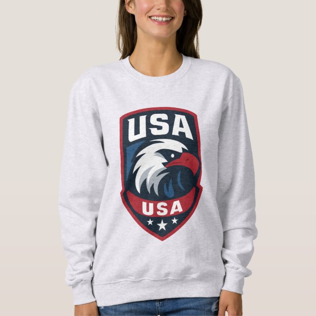 USA Eagle Sports Crest Sweatshirt (Front)