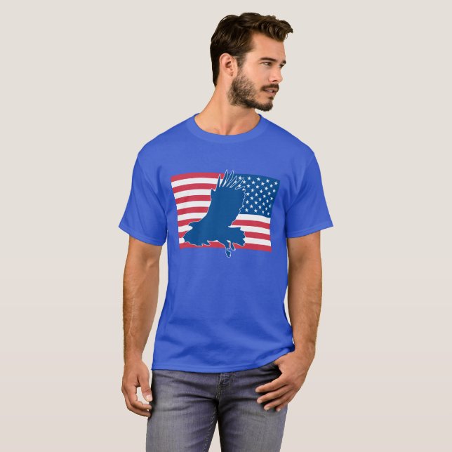 USA eagle T-Shirt (Front Full)