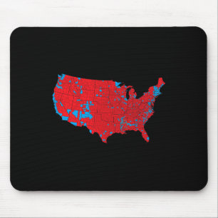 Usa Election Map 2024 President Trump Republican R Mouse Pad
